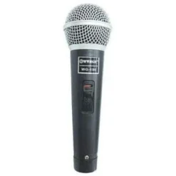 MICROFONO DINAMICO UNIDIREZIONALE CON CAVO PER CANTO KARAOKE WG-196 CW418