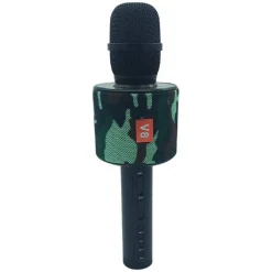 MICROFONO KARAOKE CON SPEAKER V8 CANTO WIRELESS WIFI BLUETOOTH CASSA INCORPORATA