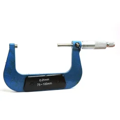 MICROMETRO SPESSIMETRO CENTESIMALE ANALOGICO PER ESTERNI 75-100MM 00.1 MM