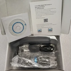 MICROSCOPIO DIGITALE Q-XW05 WI-FI USB 1080P RISOLUZIONE HD 50-1000X PORTATILE