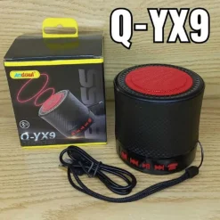 MINI ALTOPARLANTE WIRELESS RICARICABILE USB CON CONNESSIONE BLUETOOTH V5.0 Q-YX9