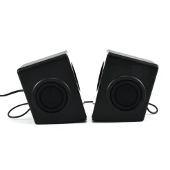 MINI ALTOPARLANTI PER COMPUTER 2.0 CABLATI CON POTENZA 3W JACK 3,5 MM/USB Q-YX16