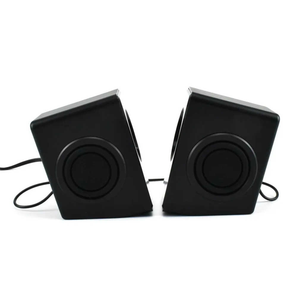 MINI ALTOPARLANTI PER COMPUTER 2.0 CABLATI CON POTENZA 3W JACK 3,5 MM/USB Q-YX16