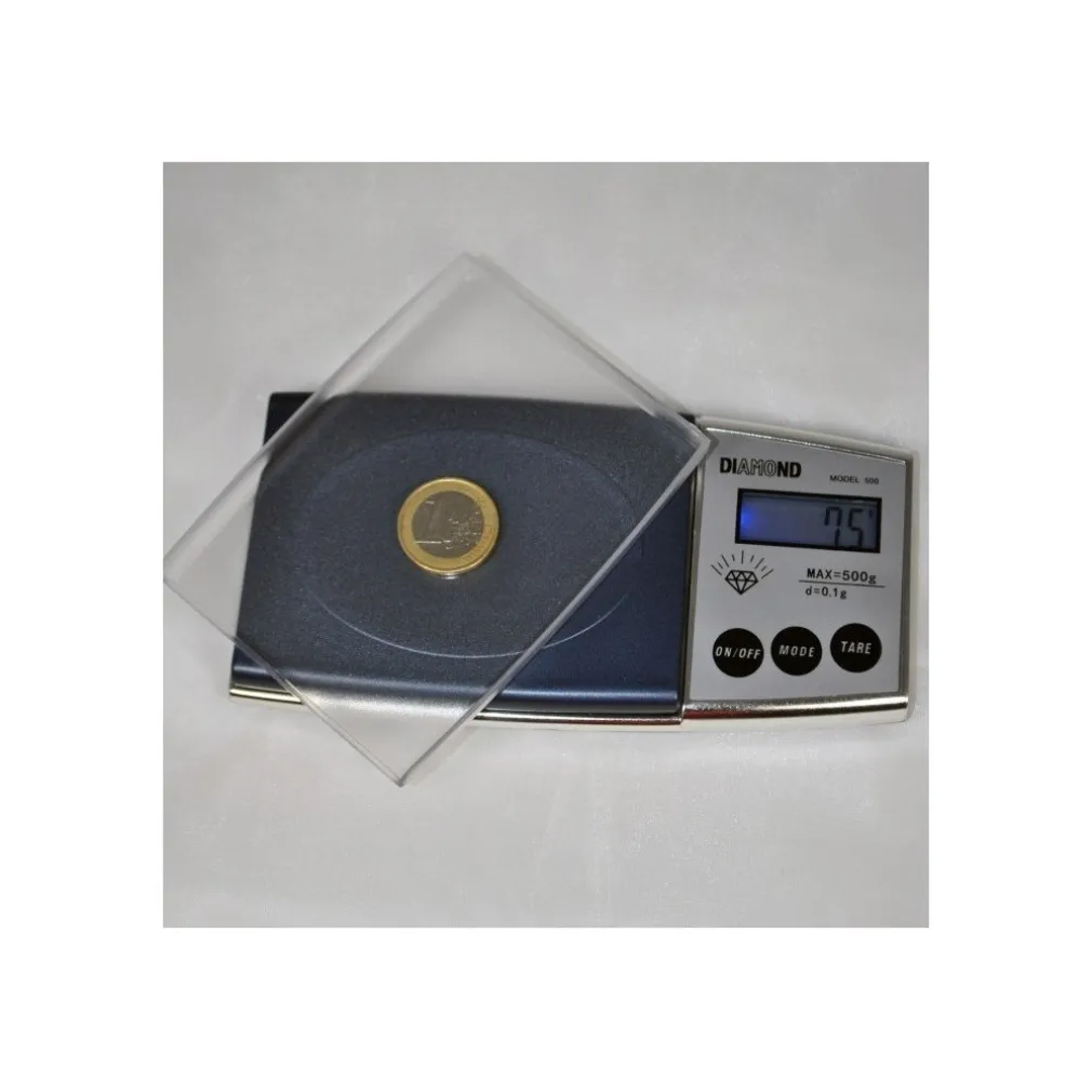 MINI BILANCIA BILANCINO DIGITALE DA 500 GR A 0.1 GR. PRECISIONE PESA ORO VASSOIO