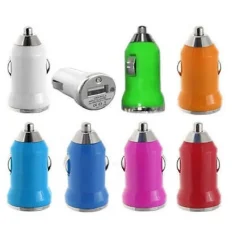 MINI CARICATORE CARICABATTERIA AUTO USB UNIVERSALE 1A SMARTPHONE ACCENDISIGARI