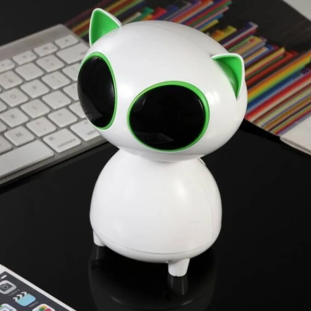 MINI CASSA AMPLIFICATORE SPEACKER PER COMPUTER PC DA 3W USB 5V A FORMA DI GATTO