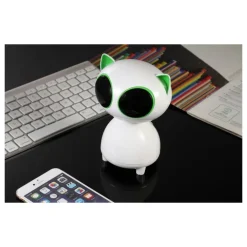 MINI CASSA AMPLIFICATORE SPEACKER PER COMPUTER PC DA 3W USB 5V A FORMA DI GATTO