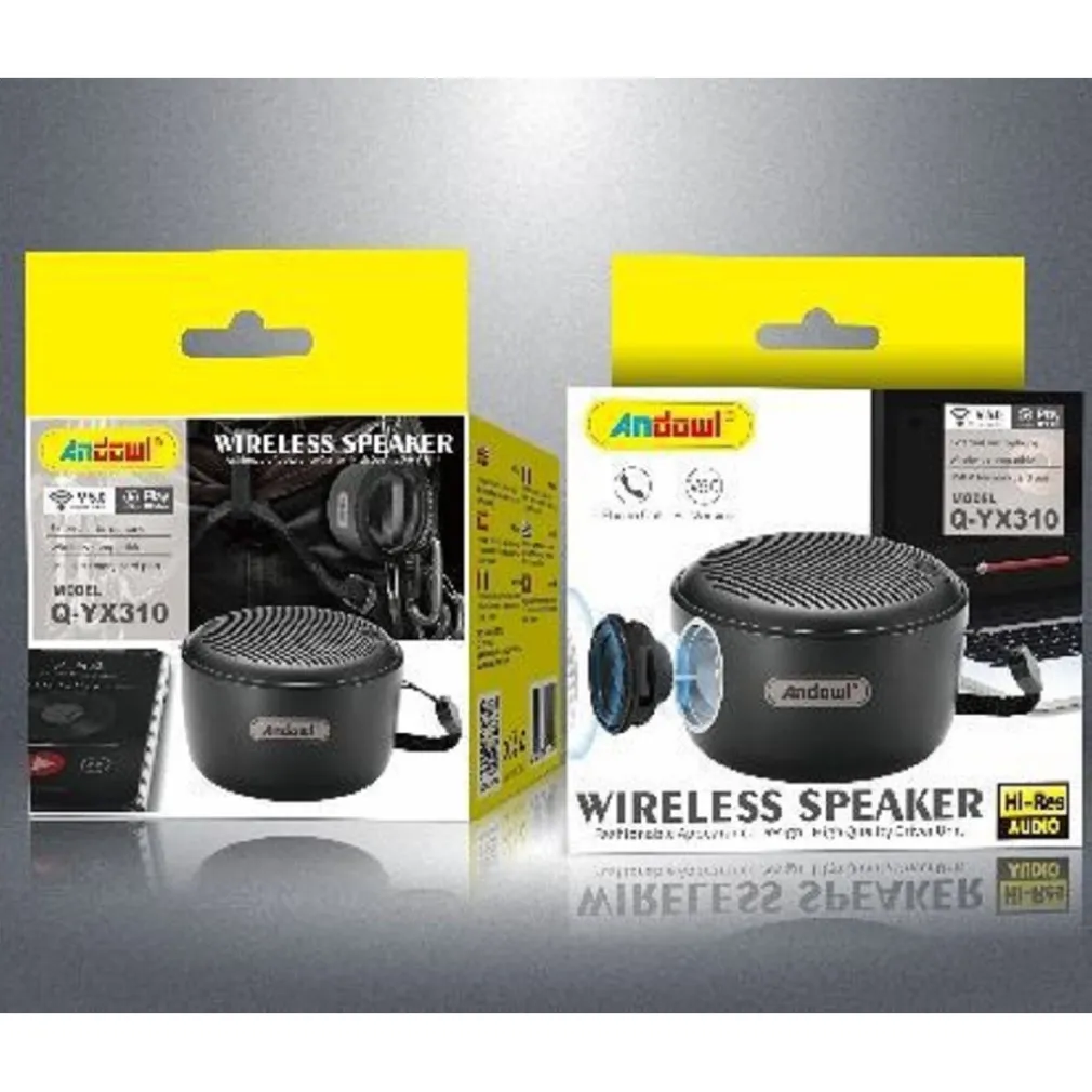 MINI CASSA BLUETOOTH PORTATILE SPEAKER SMARTPHONE VIVAVOCE BLUETOOTH 5.0 Q-YX310