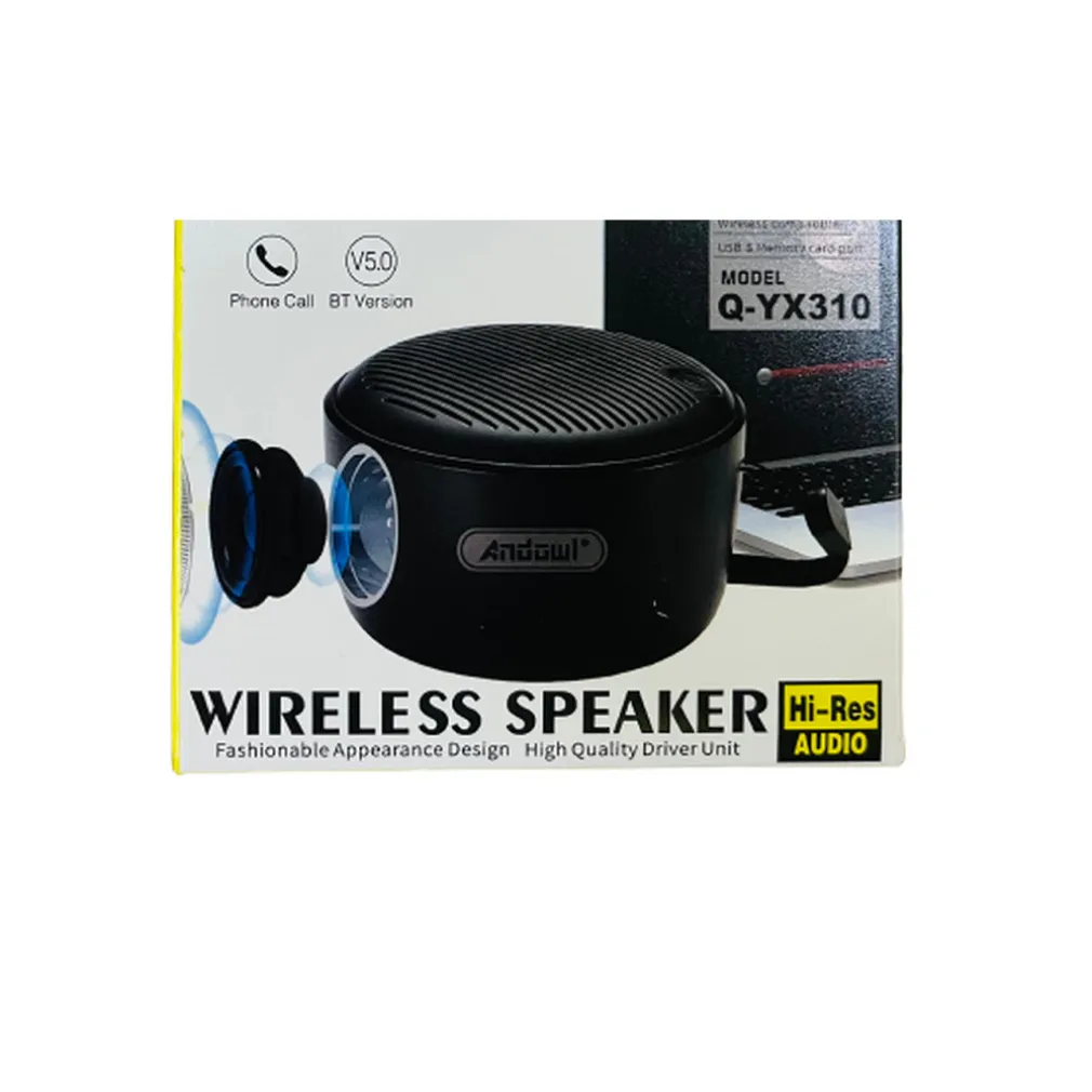 MINI CASSA BLUETOOTH PORTATILE SPEAKER SMARTPHONE VIVAVOCE BLUETOOTH 5.0 Q-YX310