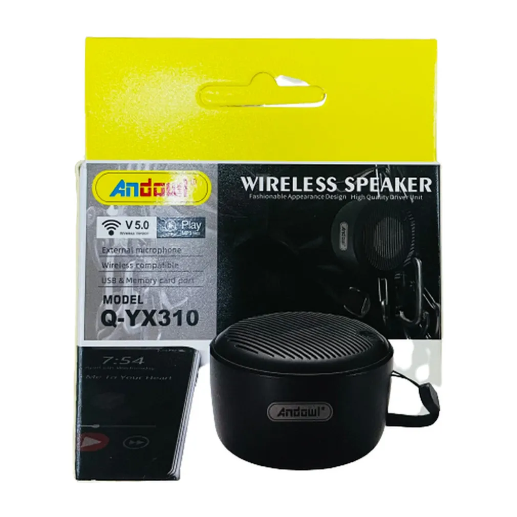 MINI CASSA BLUETOOTH PORTATILE SPEAKER SMARTPHONE VIVAVOCE BLUETOOTH 5.0 Q-YX310