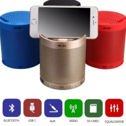 MINI CASSE SPEAKER AUDIO PORTATILE RADIO MP3 SCHEDE TF MICRO SD PER SMARTPHONE