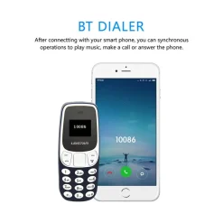 MINI CELLULARE L8STAR SMARTPHONE GSM BLUETOOTH DUALSIM TASCABILE NON TRACCIABILE