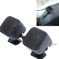 MINI COPPIA CASSE TWEETER NEODIMIO 500W 12V 5/20KHz ALTOPARLANTI AUTO DIFFUSORI