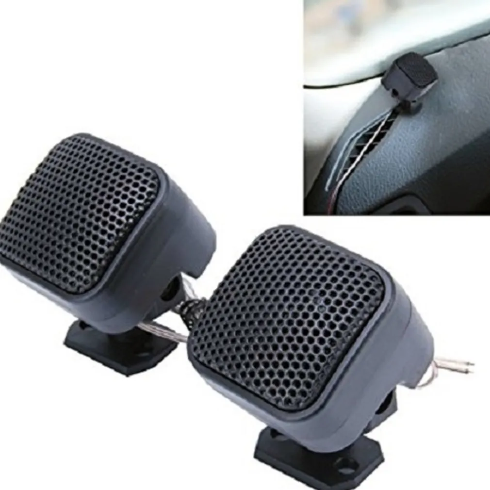 MINI COPPIA CASSE TWEETER NEODIMIO 500W 12V 5/20KHz ALTOPARLANTI AUTO DIFFUSORI