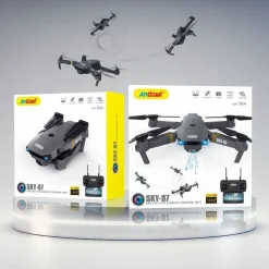 MINI DRONE PIEGHEVOLE CON TELECOMANDO FOTOCAMERA VIDEO 1080P 720P FULL HD SKY-97