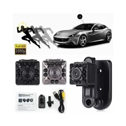 MINI DV TELECAMERA SPY CAM VIDEOCAMERA INFRAROSSI SQ10 FULL HD 1920x1080 360°