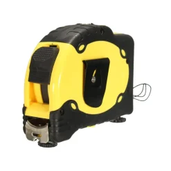 MINI LIVELLA LASER DI PRECISIONE CON METRO INCORPORATO CON 3 BATTERIE