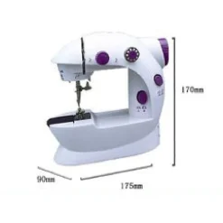 MINI MACCHINA DA CUCIRE PORTATILE CUCITO 6 WATT TX-9063 ELETTRICA CON 2 VELOCITÀ