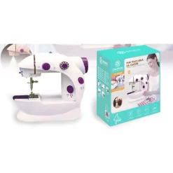 MINI MACCHINA DA CUCIRE PORTATILE CUCITO 6 WATT TX-9063 ELETTRICA CON 2 VELOCITÀ