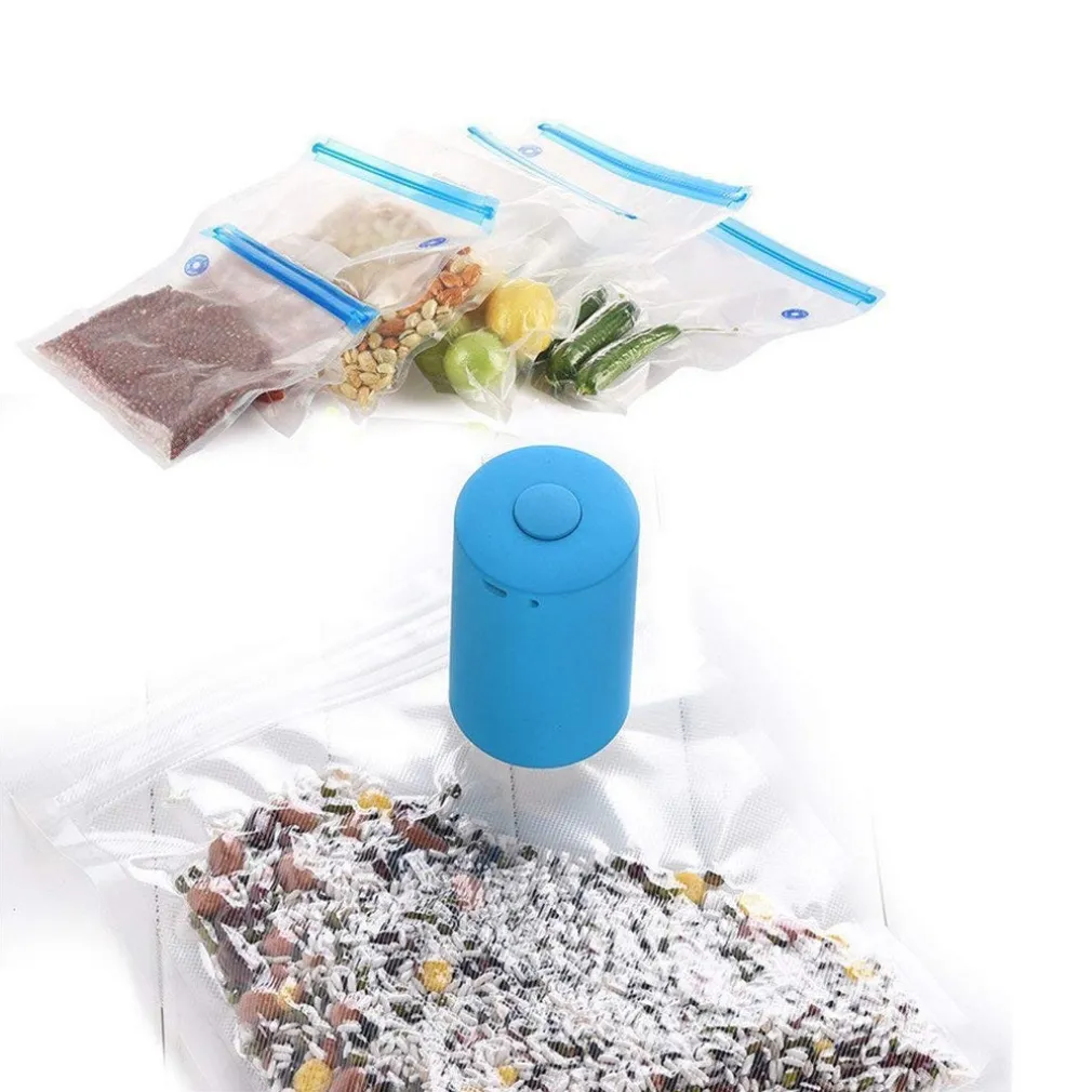 MINI MACCHINA SIGILLATRICE PER SOTTOVUOTO CHIUDI BUSTE ALIMENTI CIBI + SACCHETTI