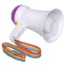 MINI MEGAFONO PORTATILE ALTOPARLANTE VOCALE MUSICALE DA VIAGGIO PORTATA 100 MT