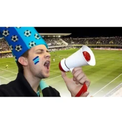 MINI MEGAFONO PORTATILE ALTOPARLANTE VOCALE MUSICALE DA VIAGGIO PORTATA 100 MT