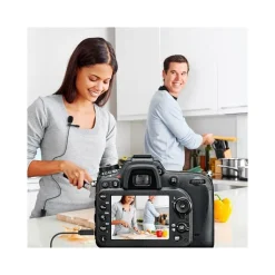 MINI MICROFONO LAVALIER OMNIDIREZIONALE 360° PER SMARTPHONE FOTOCAMERA Q-955S