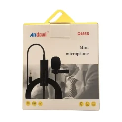 MINI MICROFONO LAVALIER OMNIDIREZIONALE 360° PER SMARTPHONE FOTOCAMERA Q-955S