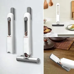 MINI MOP MOCIO IN SPUGNA PORTATILE SPAZZOLA SUPER ASSORBENTE PER CUCINA VETRI