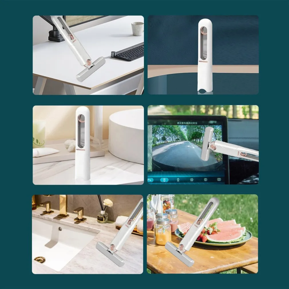 MINI MOP MOCIO IN SPUGNA PORTATILE SPAZZOLA SUPER ASSORBENTE PER CUCINA VETRI