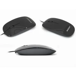MINI MOUSE OTTICO USB 2.0 CON FILO PER COMPUTER NOTEBOOK PC PORTATILE MAXTECH M-Z009