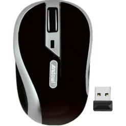 MINI MOUSE WIRELESS 2.4GHZ OTTICO SENZA FILI DONGLE USB PER PC NOTEBOOK QM63