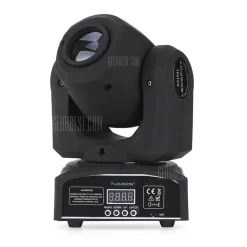 MINI MOVING HEAD LED SPOT 30W CREE GOBOS DMX SOUND DJ EFFETTI LUCE DISCO PARTY