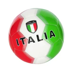 MINI PALLONE PALLA DA CALCIO FOOTBALL ITALIA BANDIERA ITALIANA MISURA 1