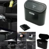 MINI PATTUMIERA CESTINO PORTAOGGETTI RIFIUTI PER AUTO CON CLIP SUPPORTO Q-L088