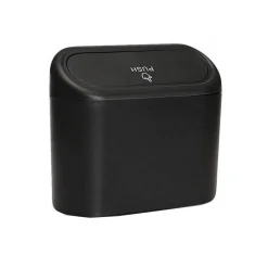 MINI PATTUMIERA CESTINO PORTAOGGETTI RIFIUTI PER AUTO CON CLIP SUPPORTO Q-L088