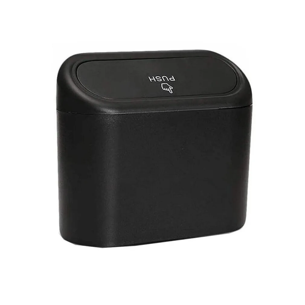 MINI PATTUMIERA CESTINO PORTAOGGETTI RIFIUTI PER AUTO CON CLIP SUPPORTO Q-L088