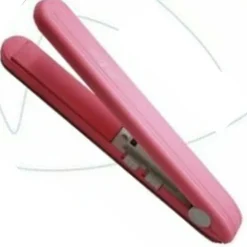 MINI PIASTRA PER CAPELLI ACCONCIATURA LISCI MOSSI HAIRSTYLE PORTATILE DA VIAGGIO