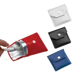 MINI POSACENERE TASCABILE PORTACENERE PORTA CENERE CICCHE FUMO TASCA VIAGGIO PVC