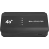 MINI ROUTER CPE ETHERNET 4G LTE WIFI 6 300MBPS RJ45 SLOT SCHEDA SIM TIPO C PORTATILE