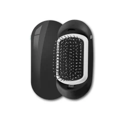 MINI SPAZZOLA MASSAGGIANTE CAPELLI IONICA SCIOGLINODI A BATTERIE PORTATILE