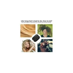 MINI SPAZZOLA MASSAGGIANTE CAPELLI IONICA SCIOGLINODI A BATTERIE PORTATILE