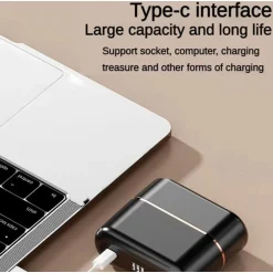 MINI SPAZZOLA PETTINE LISCIANTE CAPELLI PORTATILE USB SENZA FILI CON CONTROLLO TEMPERATURA