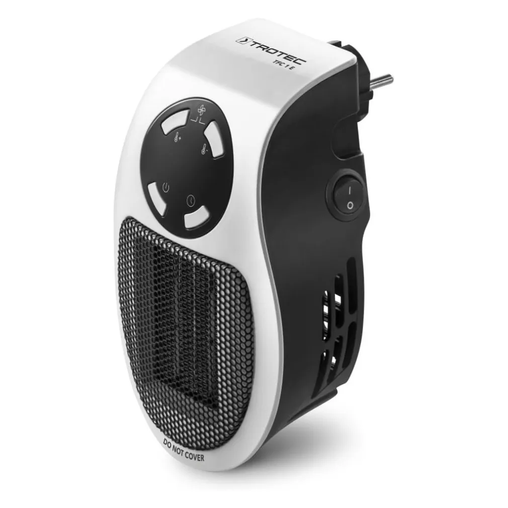 MINI STUFA ELETTRICA A MURO PARETE DISPLAY DIGITALE HANDY TERMO RISCALDA 500 W