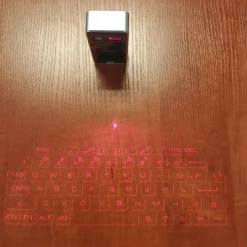MINI TASTIERA A PROIEZIONE LASER VIRTUALE WIRELESS BLUETOOTH SMARTPHONE Q-WX100