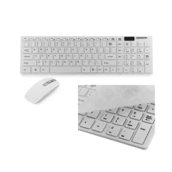 MINI TASTIERA WIRELESS 2.4GHz + MOUSE CON COPRI TASTIERA COMPATIBILE CON TABLET