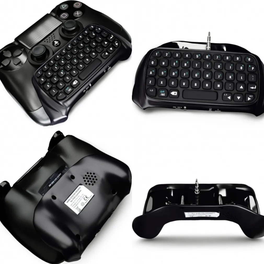 MINI TASTIERA WIRELESS SENZA FILI PER CONTROLLER DUALSHOCK PS4 SLIM PRO QWERTY