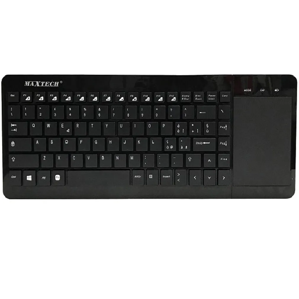 MINI TASTIERA WIRELESS TOUCHPAD KEYBOARD SMART TV COMPUTER PC 2.4GHZ MAXTECH EK-950M