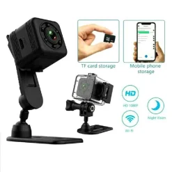 MINI TELECAMERA SPORT SPIA SQ29 WIFI SUB IP SENSORE MOVIMENTO WATERPROOF
