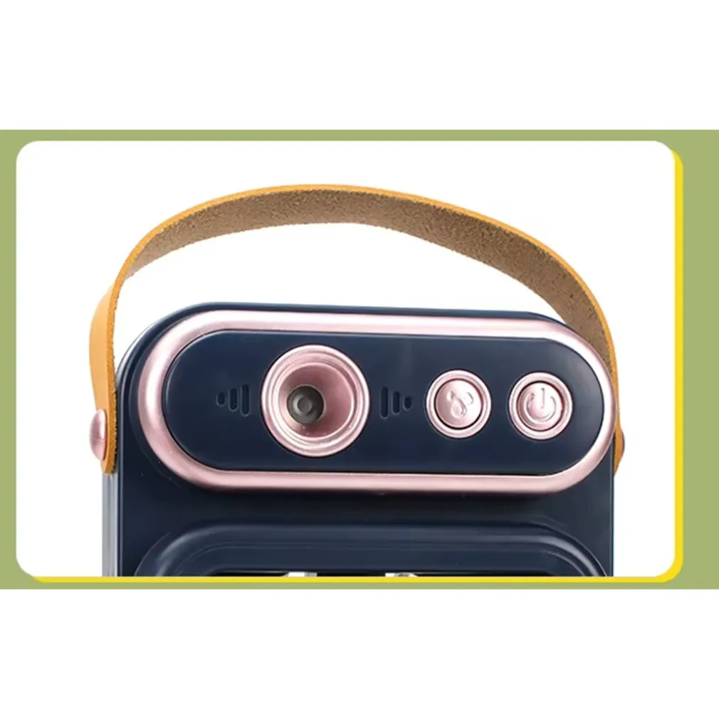 MINI VENTILATORE A SPRUZZO VINTAGE RETRO DA TAVOLO ELETTRICO PORTATILE USB BATTERIA